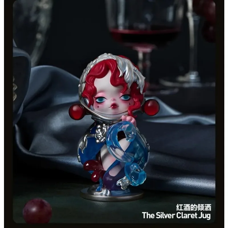 POPMART подлинный продукт, серия обеденных столов «Череппанда», фигурки слепых коробок, милые и очаровательные подарки на день рождения