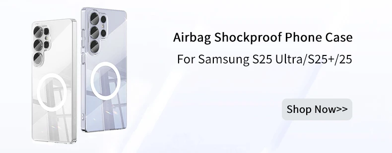Xundd Hülle für Samsung Galaxy S24 S25 S26 Ultra, für S25 S23 Plus S21 Ultra FE, Airbag-Stoßschutz, PC&TPU Rückseite, transparente Abdeckung – Detail 2
