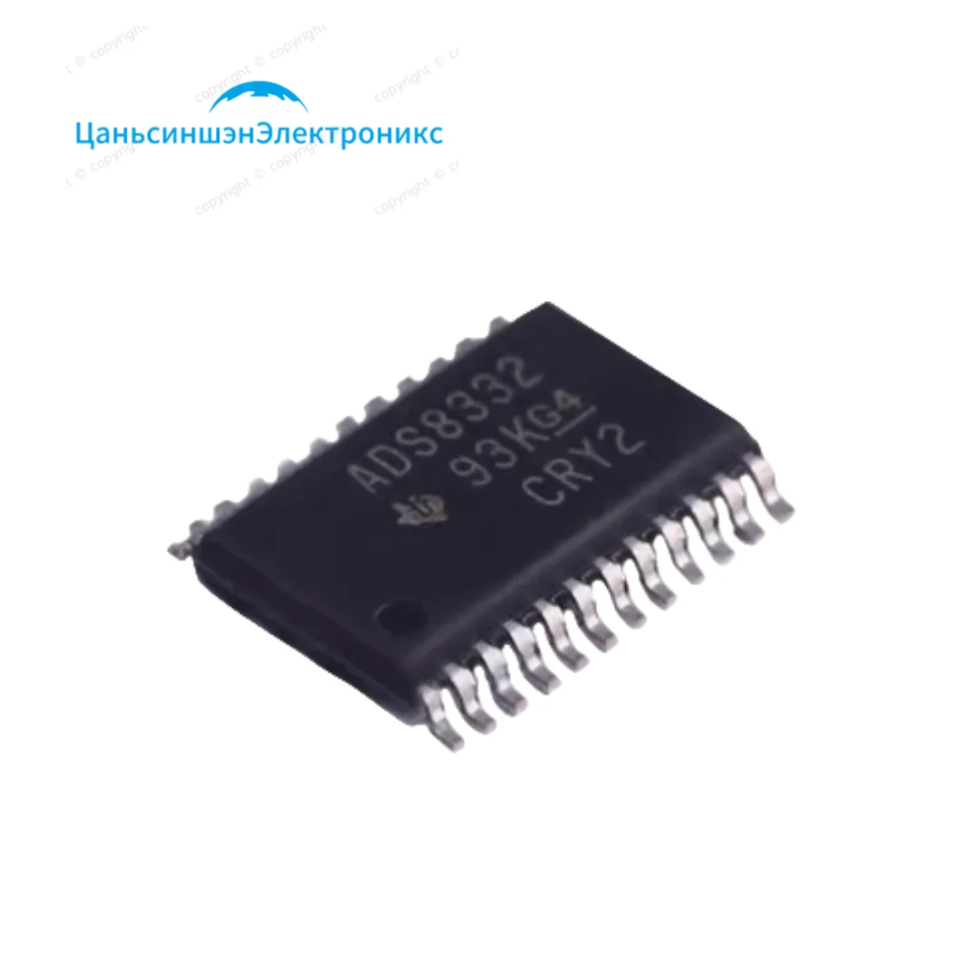 ADS8332IPWR SMD TSSOP-24 octal low-power serial analog-to-digital converter ADC