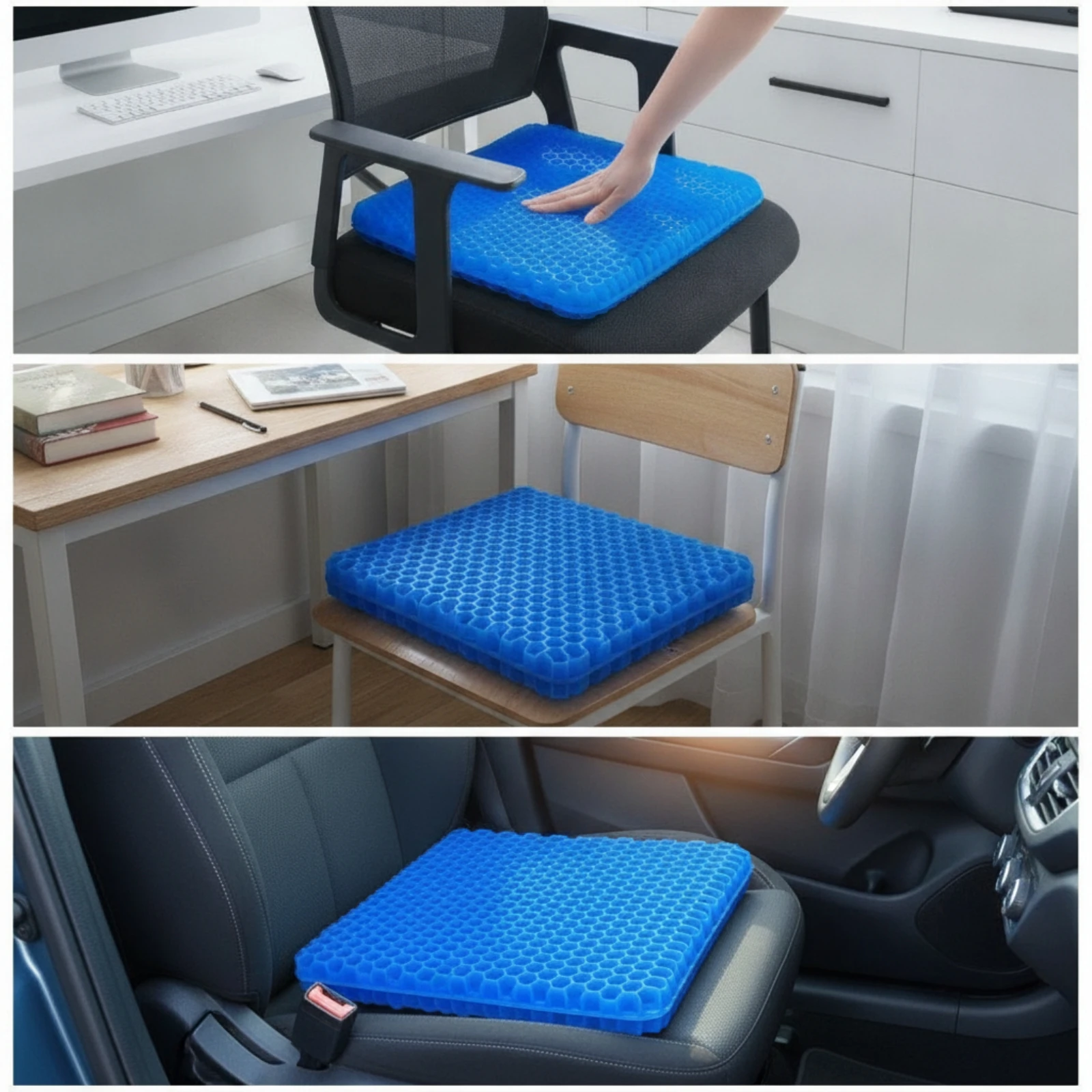 Honeycomb Gel Seat Cushion Pre - Office Chair Cushion 评论和价格