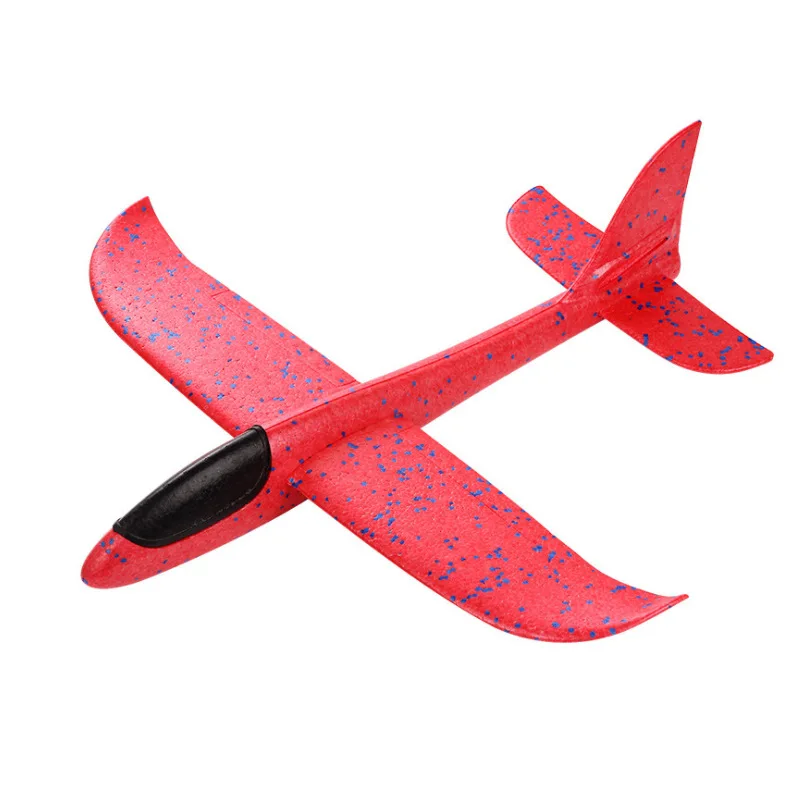 48CM Big Foam Plane Glider Hand Throw Airplane Light Inertial EPP Bubble Planes Outdoor Launch Kids Toys for Children Boys Gift