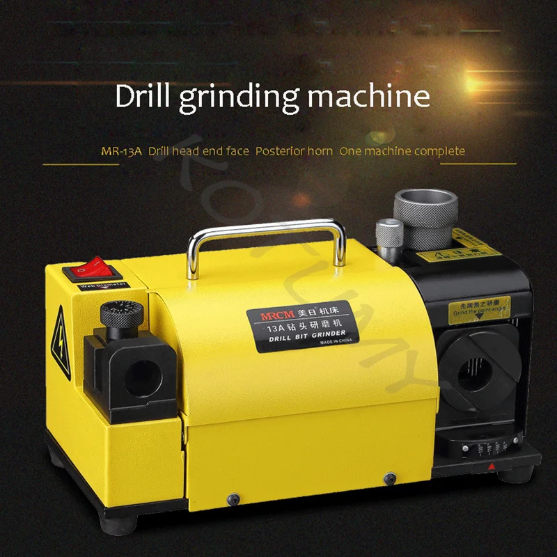 Portable Twist Drill Bit Sharpener Drill Bit Sharpener Grinder Machine Drill Special Tool Grinder MR-13A