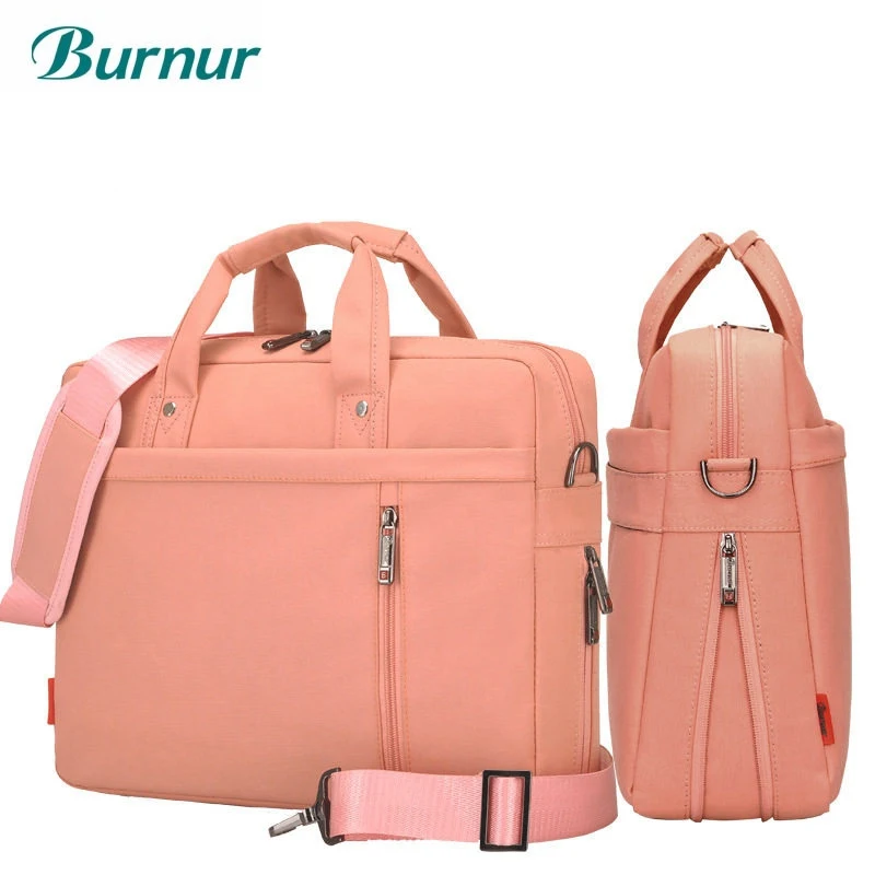 Imagem -02 - Bolsa de Laptop à Prova Dágua Bolsa Versão Extensível 17.3 17 15.6 14 13 Polegadas Proteção Airbag Bolsa de Computador Homens Mulheres Bolsa de Ombro