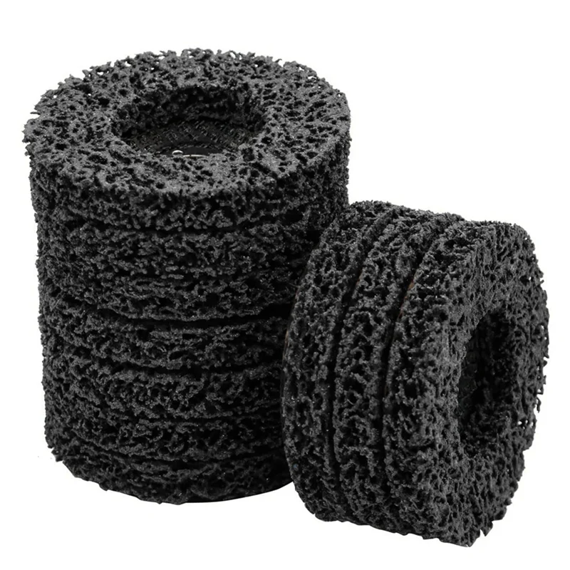 TKOH-10PCS 115 مللي متر قرص مرجاني القرص عجلة طحن بتصميم ماسة قرص رفرف لطاحونة الزوايا الطلاء إزالة الصدأ كشط نظيف