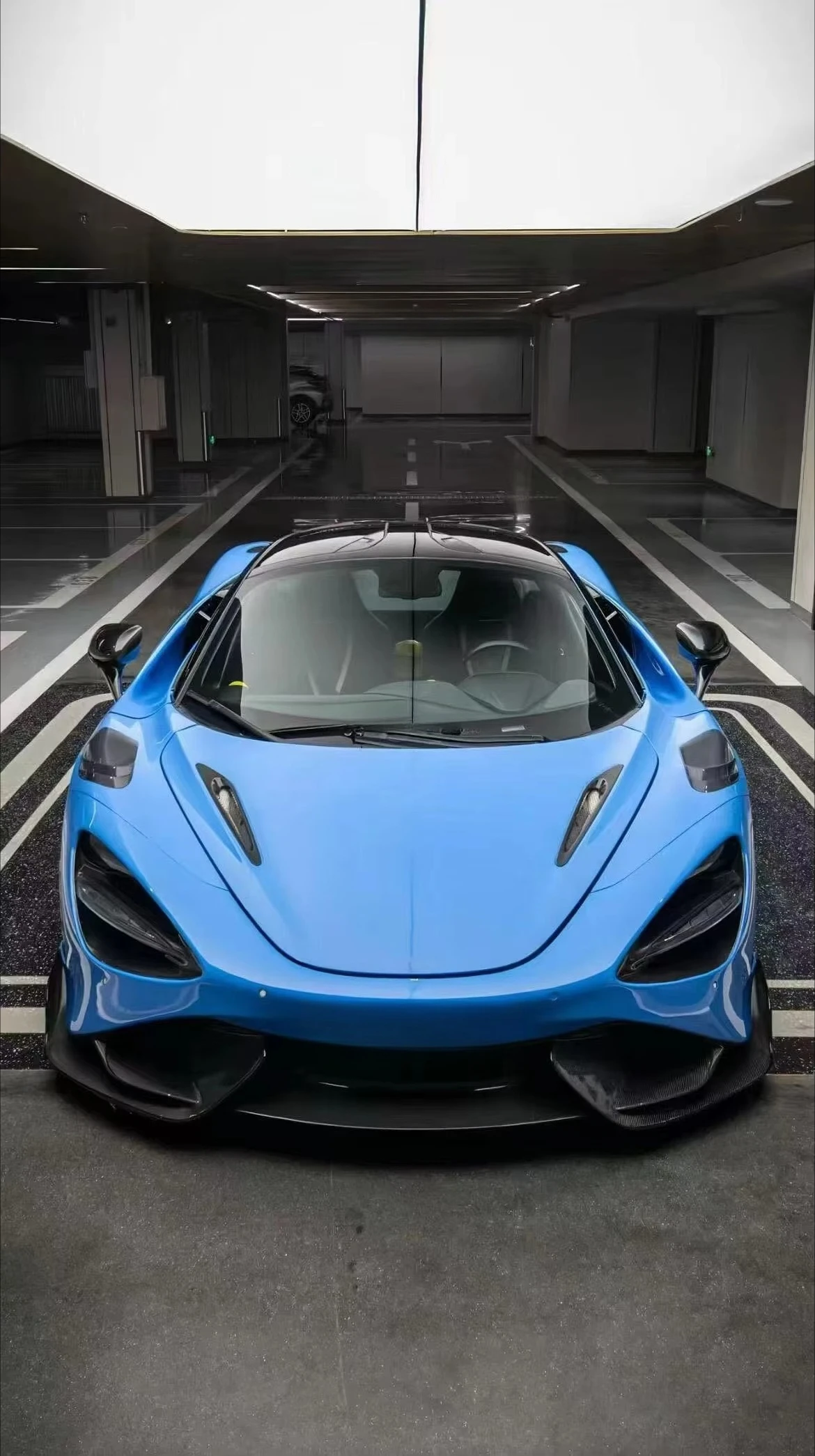 For McLaren 765LT Carbon Fiber Body Kit 765LT Front  Rear Bumper Side Skirts and Diffusers 720S Upgraded Bumper Accessories