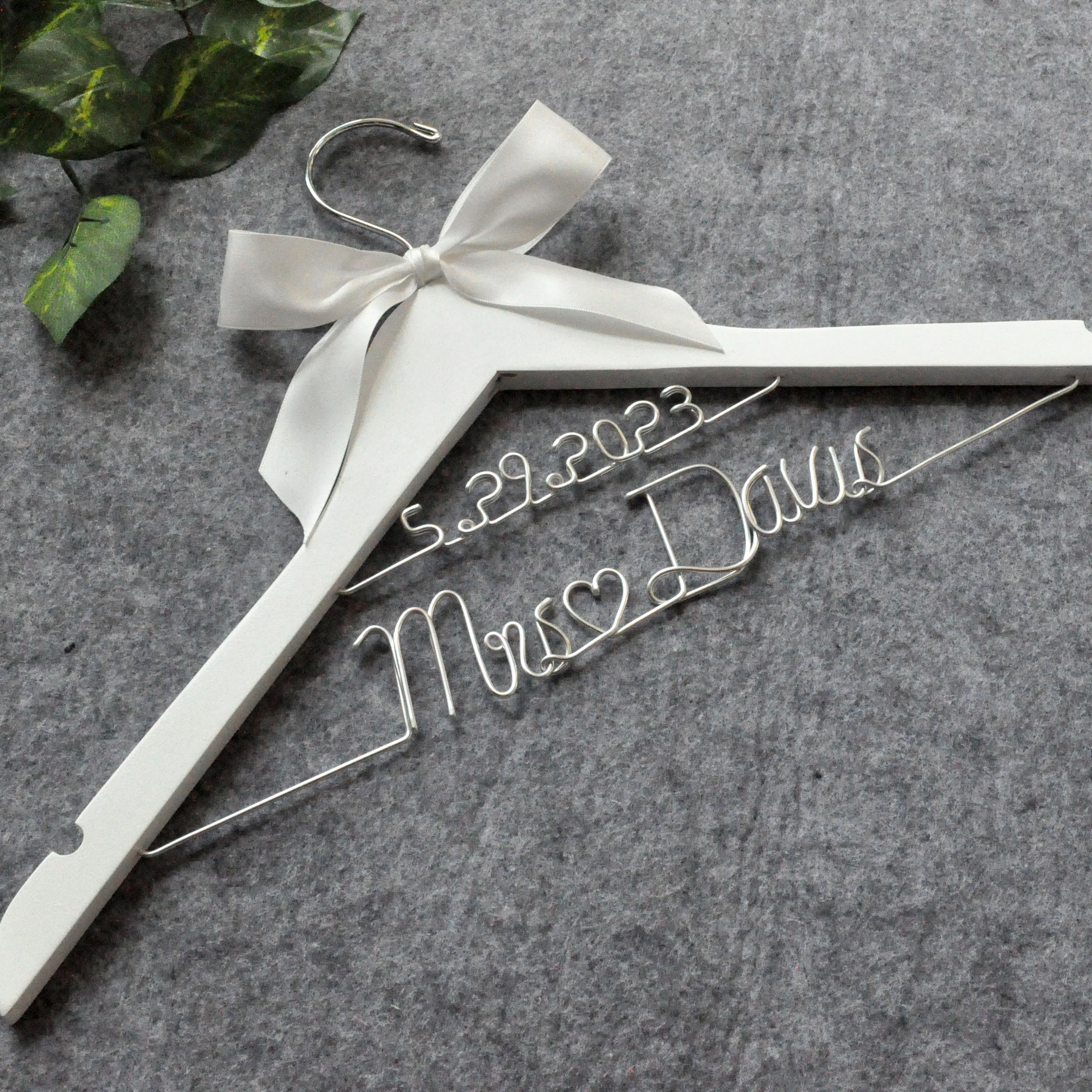 Wedding Hanger Bridal Shower Gift Name Mrs Hanger Bride Hanger Gift Wedding Shower Gift