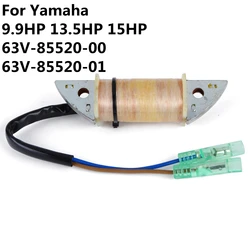 Stator Coil for Yamaha 9.9HP 9.9 ES/LH MS/LH 9.9F WHS/L MHS/L VMAX 13.5HP 13.5A 15HP 15 MS LH WCS/L 15F WCL Generator Charging