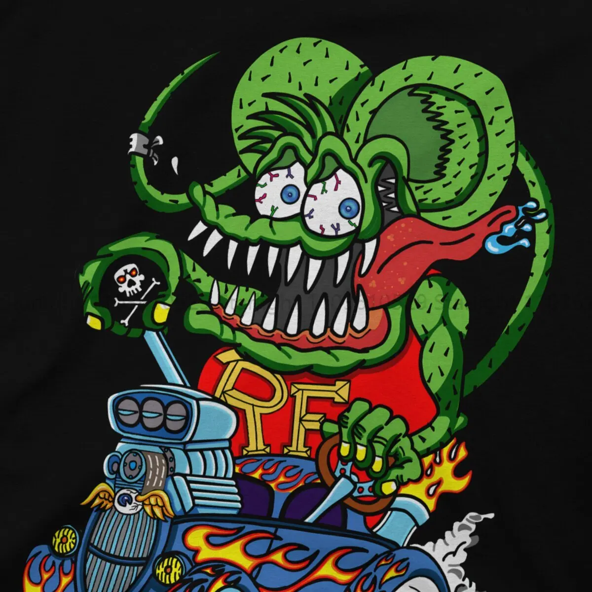 Rat Fink TShirt For Male Clothing Style T Shirt Homme