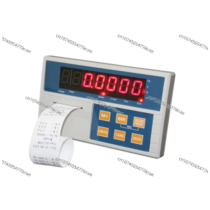 weighing indicator with printer and usb function