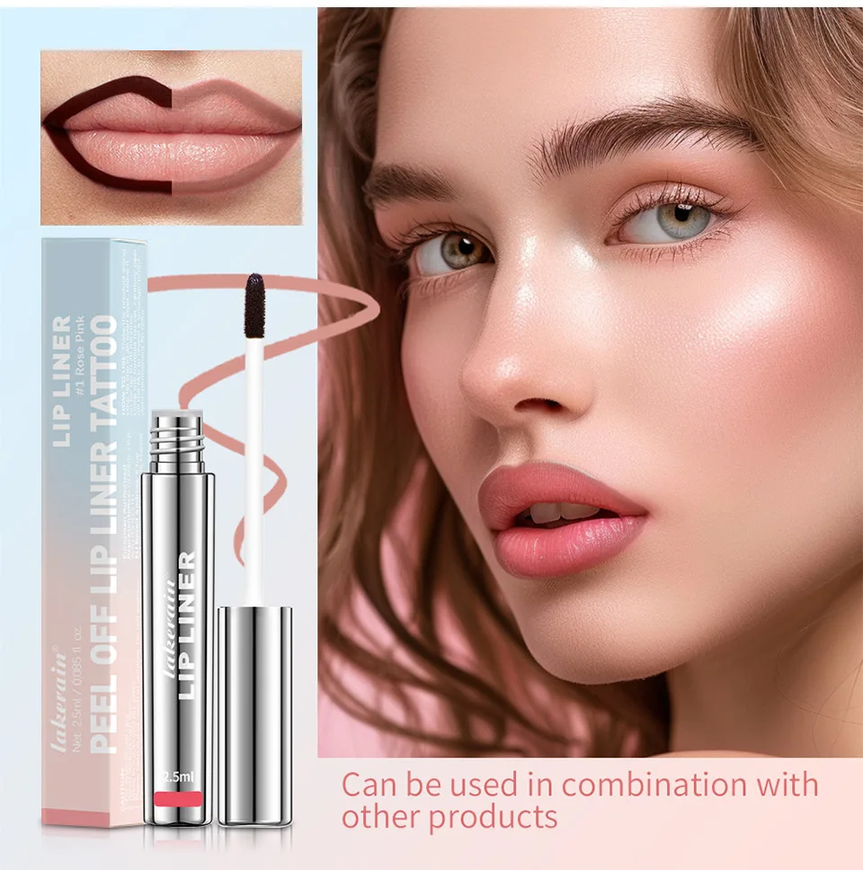 

Tear lip liner lip gloss matte waterproof non-fading non-stick cup to improve complexion peel off lip stain Makeup