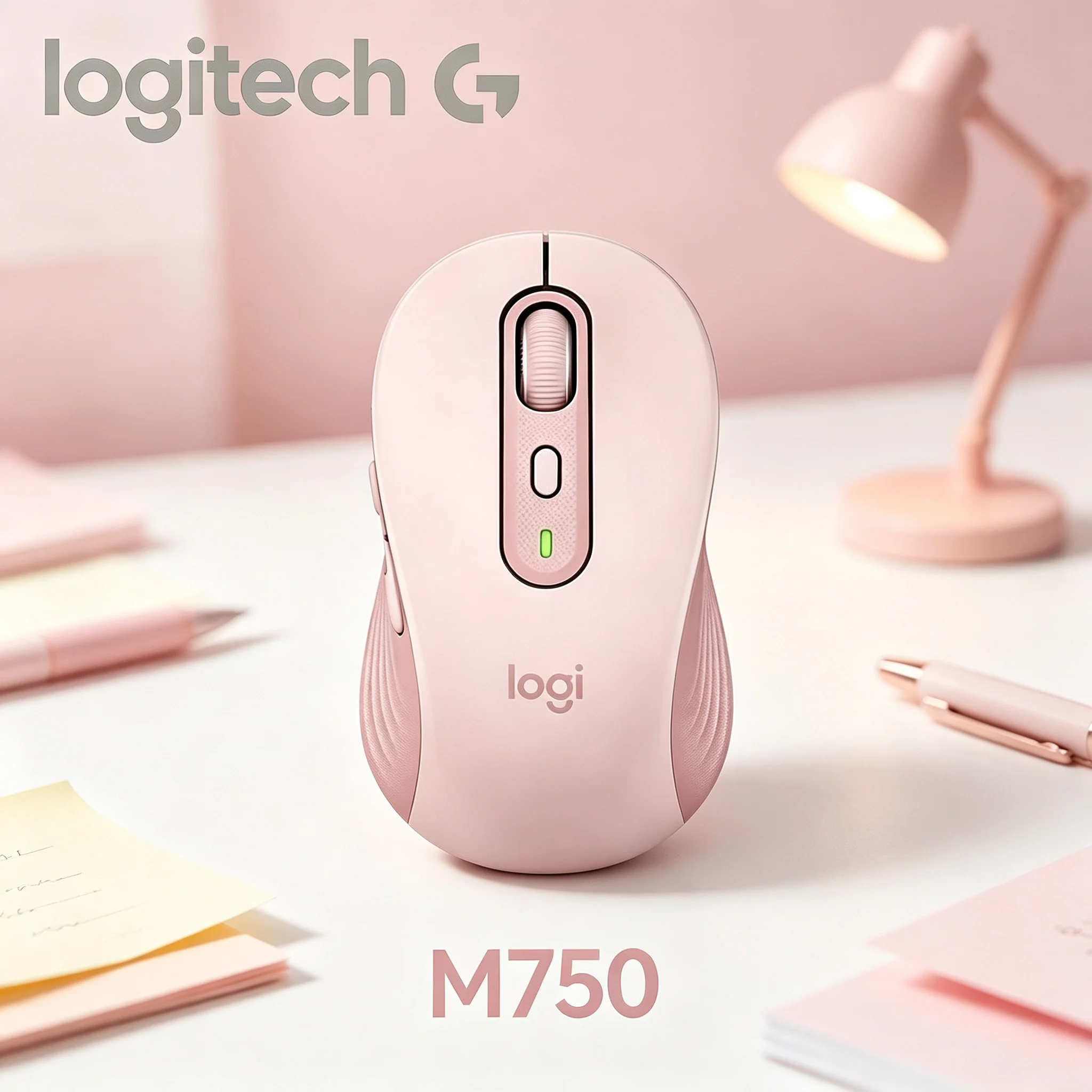 Logitech M750 Ergonomic Dual‑Wireless Mice Value‑for‑Money Office Peripheral For Worker Student Home‑Office User