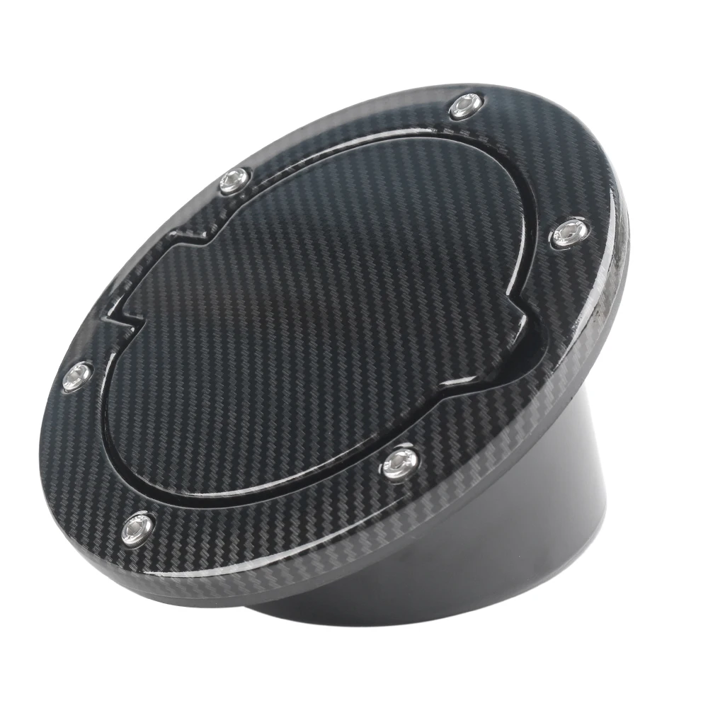 

Накладка на лючок бензобака под карбон для Jeep Wrangler JK JKU 2007-2017, внешняя отделка