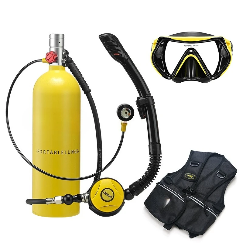 L Diving Snorkeling Equipment Scuba Oxygen Tank Snorkel Snorkel Tube