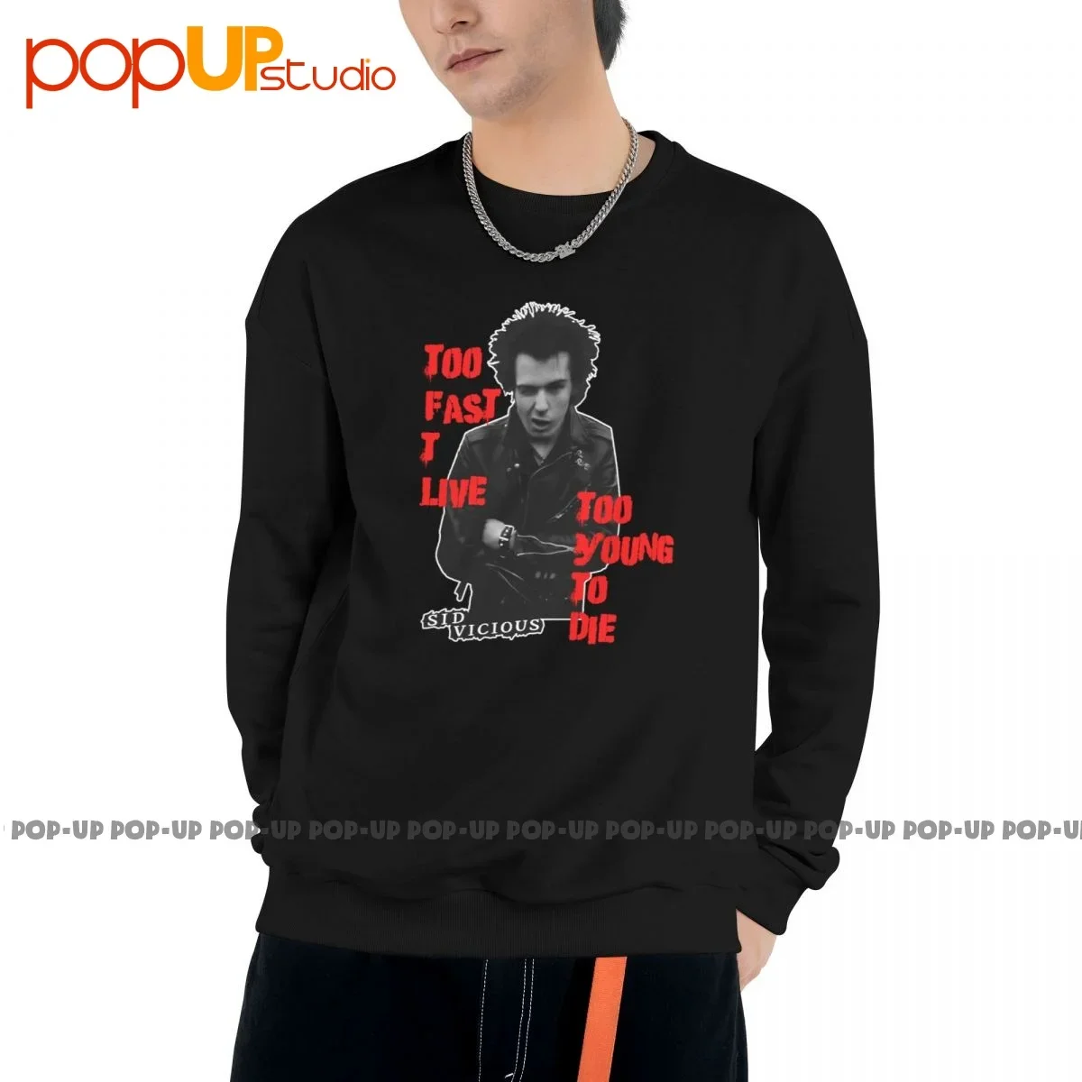 Sid Vicious Punk Rock,Sex Pistols,Brooklyn Sweatshirt Pullover Shirts Cool Style Harajuku Best Seller