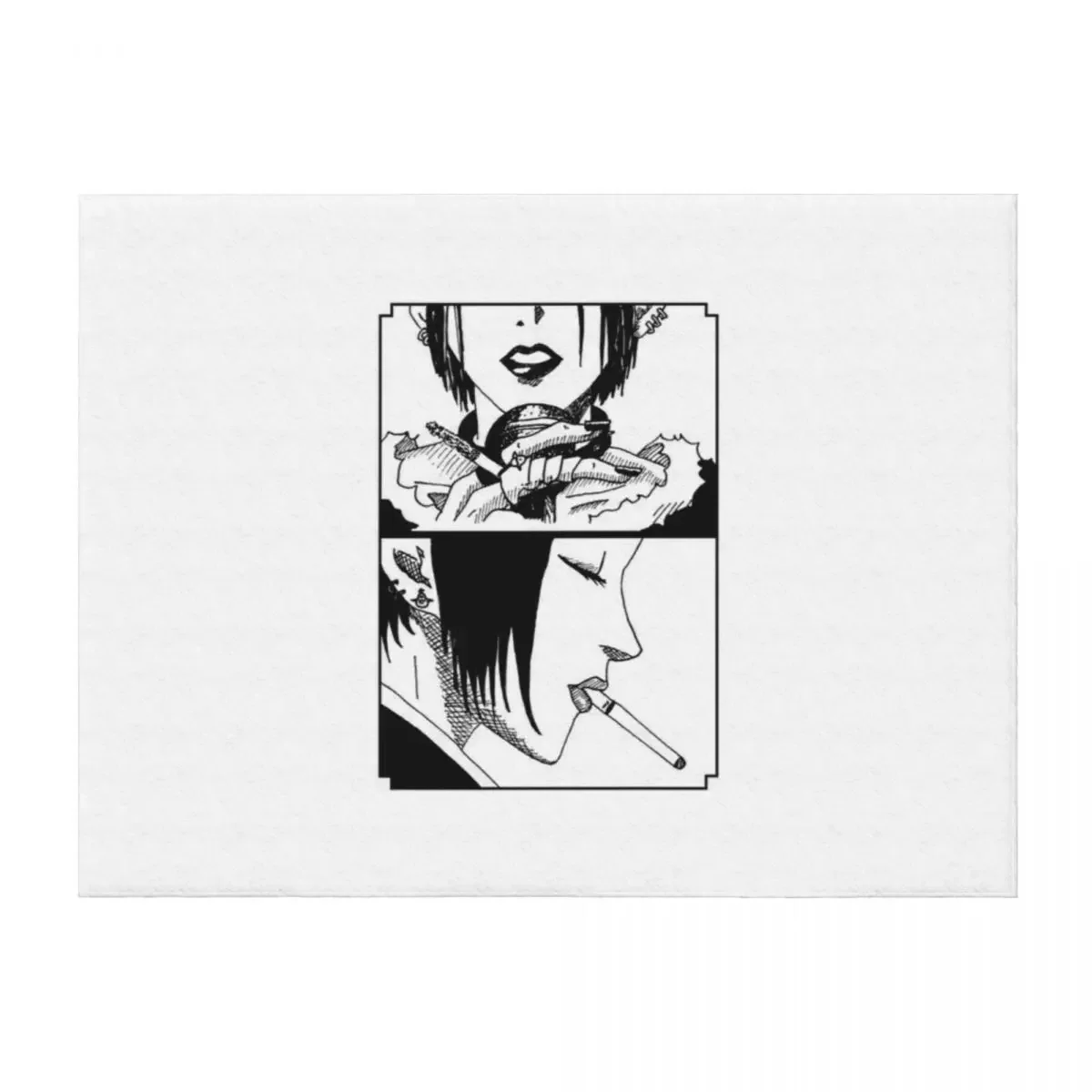 

NANA - Manga Throw Blanket Luxury Designer Heavy Designers Beach Blankets