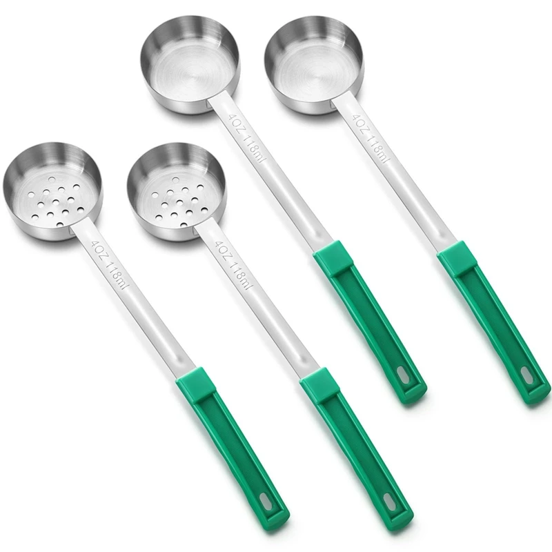 Portion Control Serving Spoons - Bariatric Must Haves - Perfect For Weight Watchers& Gastric Bypass - Set Of 4 Ladles