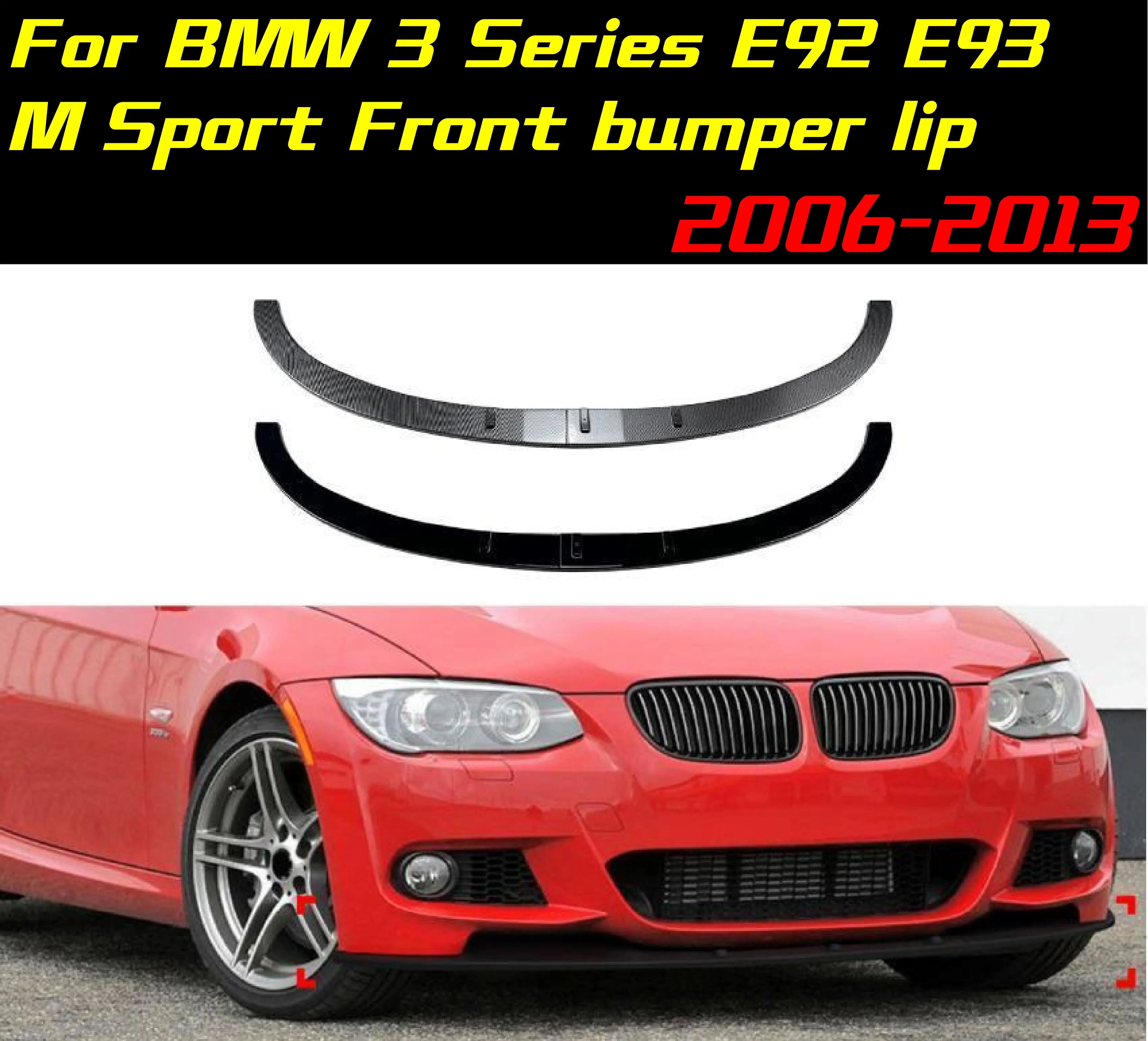 

Передний бампер, разделитель губ, диффузор, спойлер, защита бампера, аксессуары для BMW 3 серии E92 E93 M Sport 2006-2013, спойлер