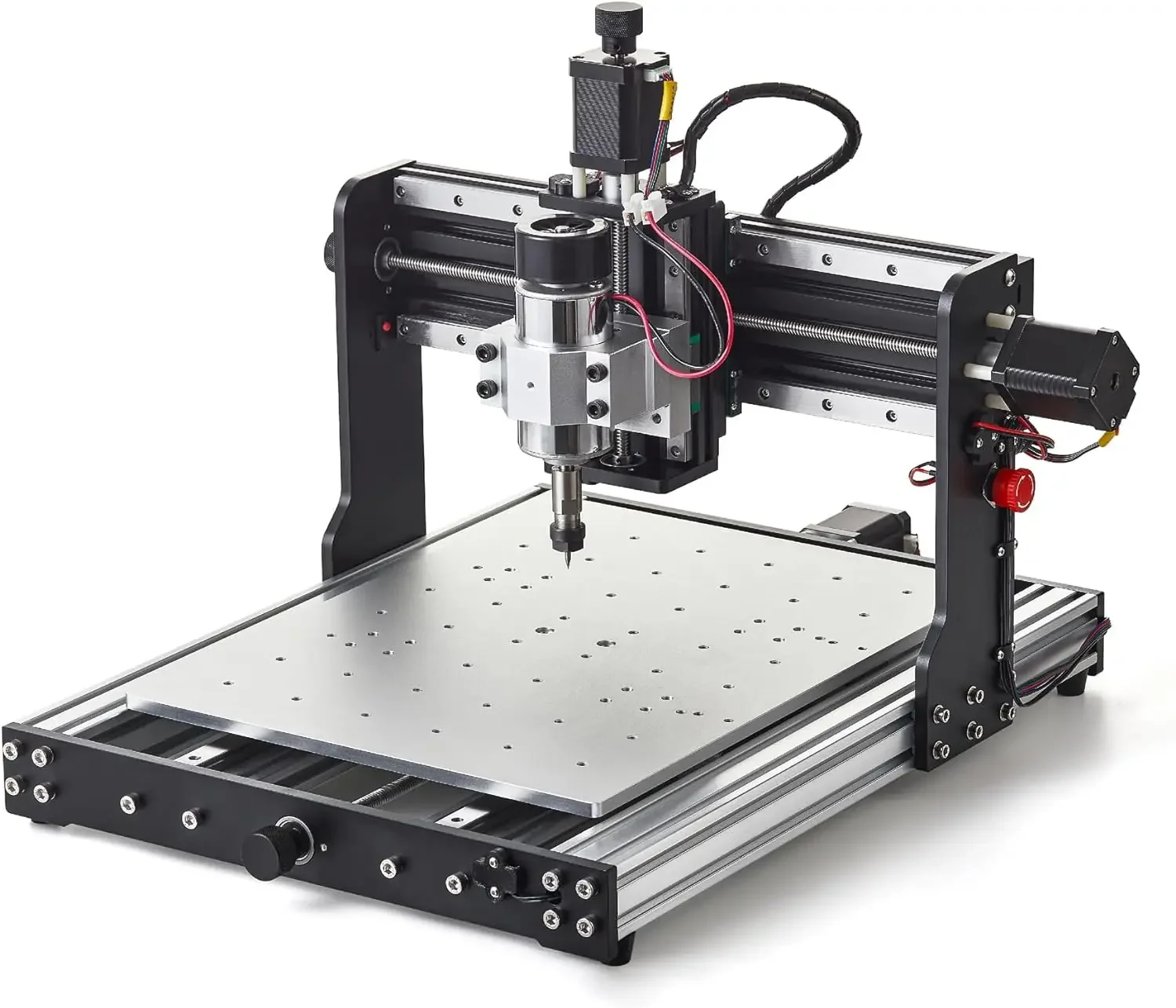 Per Router CNC AnoleX 3030-Evo Pro, guide lineari a doppio asse XYZ interamente in metallo con mandrino da 300W, sonda Z, limite