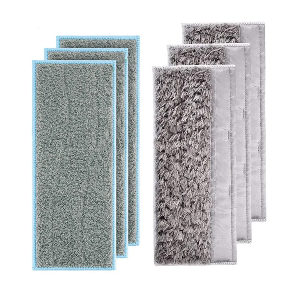 

6 Pack Washable Wet Mopping Pads Replacement Compatible for IRobot Braava Jet M6