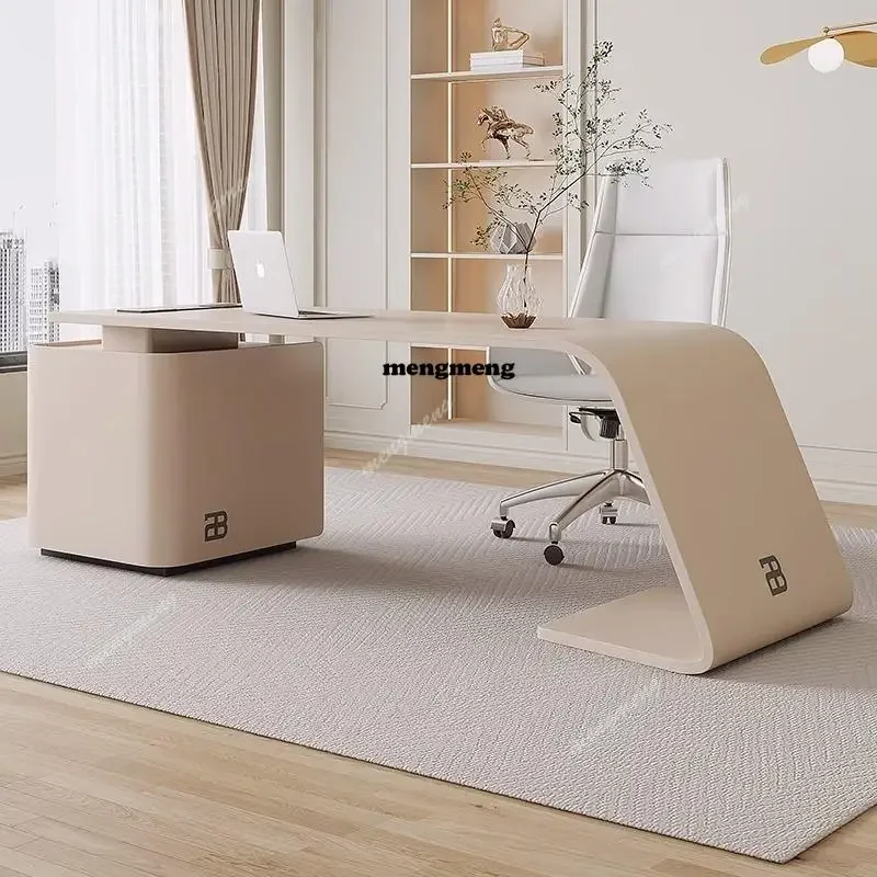 

New arrive Drawers Storage Manager Executive Desk Chair Standing Computer Office Desks Room Luxury Escritorios De Oficina Home O