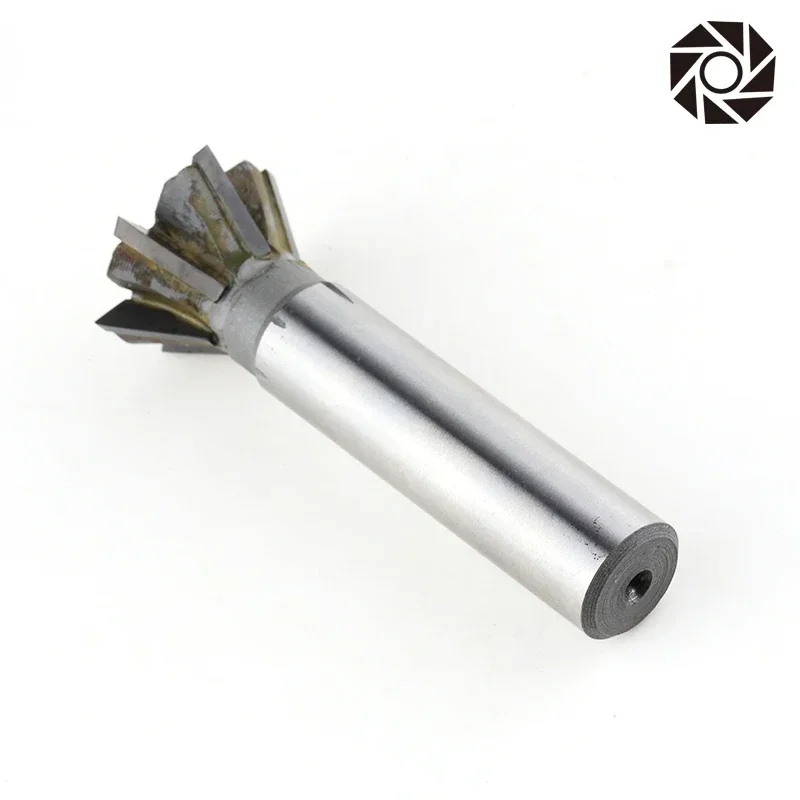 LOCO Insert Straight Shank Dovetail Milling Cutter YG8 16-60mm 45/60 Degree Welded Tungsten Steel Tool