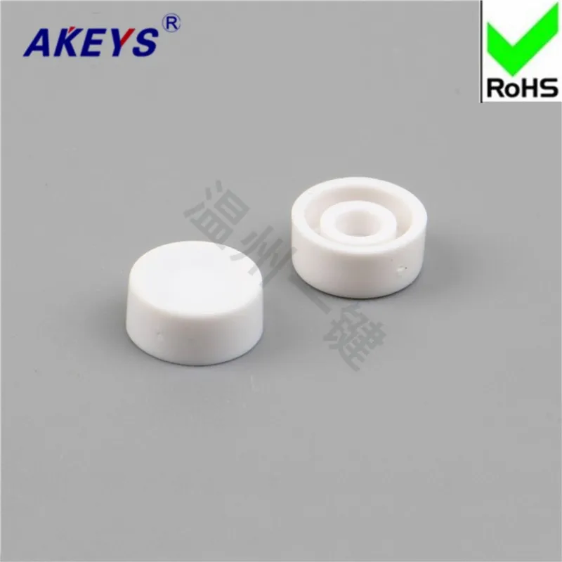 100 cpcs A17 concave hat key | touch switch key cap 6*6 grey inner diameter 3.1/3.2/3.4MM