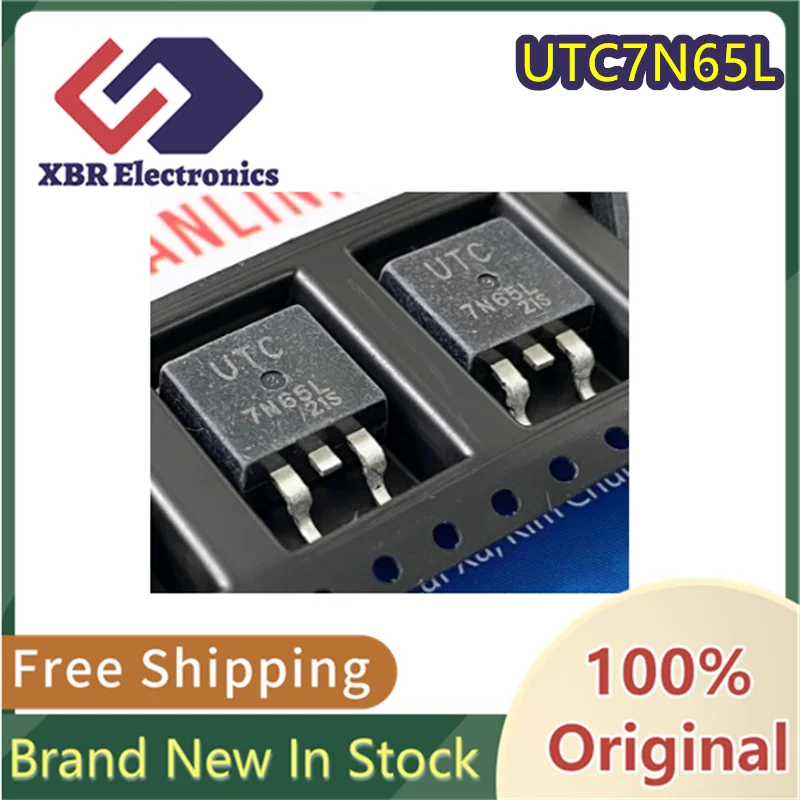 

(10/50 pieces) UTC7N65L UTC7N65 7N65L 7A/650V TO-220F field effect transistor brand new original authentic free shipping