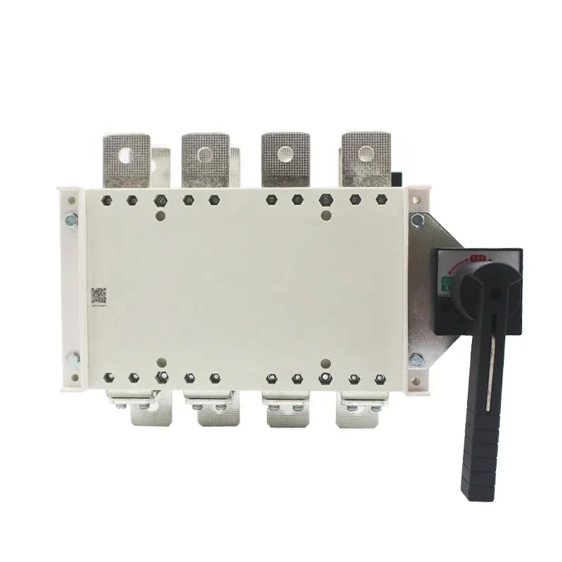 

400V Double-throw isolating switch HGLZ1-630/4P 630A Dual power manual transfer switch