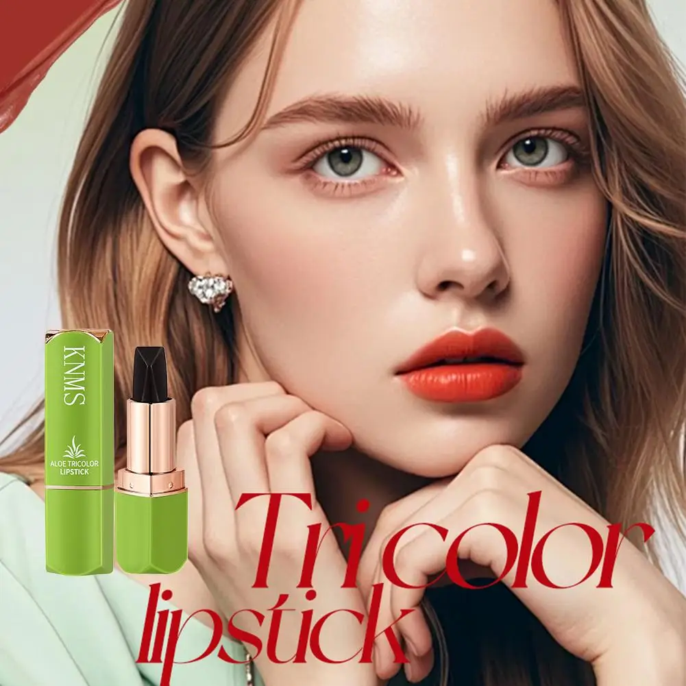 Primavera Aloe Vera lápiz labial hidratante bálsamo labial nutritivo de larga duración cambio de Color brillo de labios maquillaje de labios Comestics