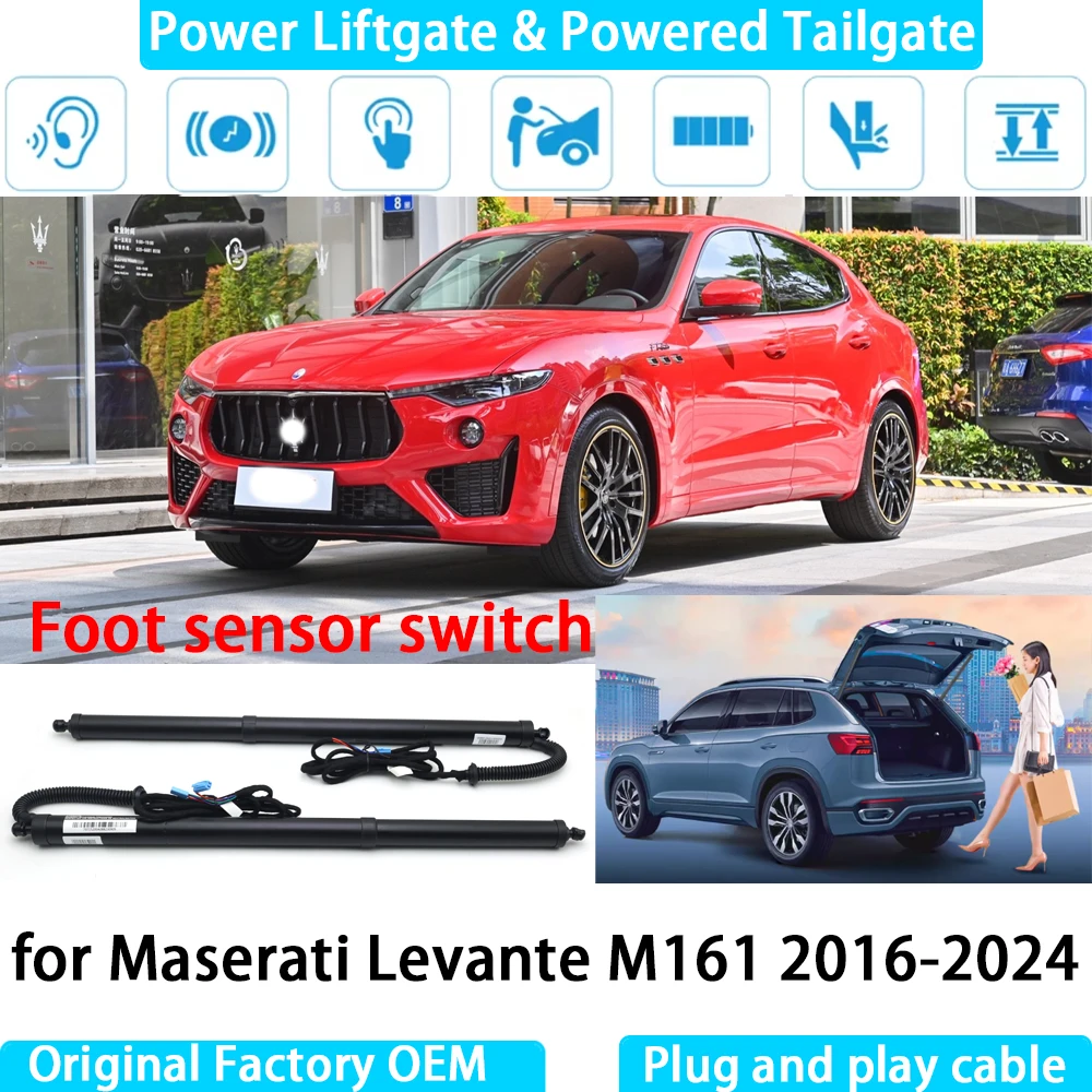 

for Maserati Levante M161 2016-2024 Automatic Electric Power Liftgate Powered Tailgate Strut Tail Gate Lift System