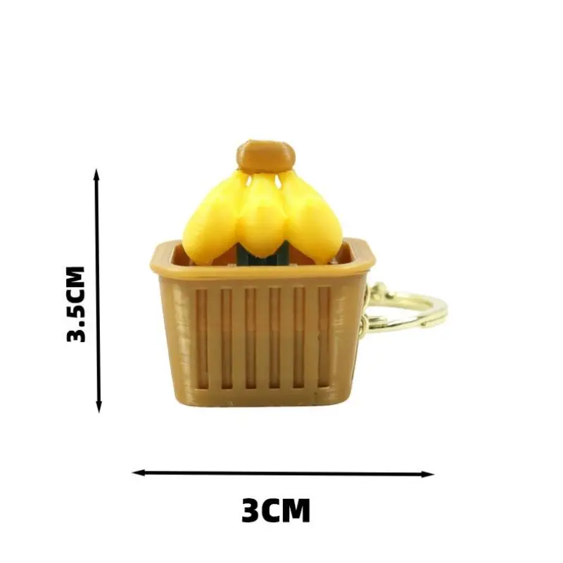 3D-Gedruckter Frucht-Fidget-Druckknopf-Schlüsselanhänger 1 Stück Tragbares PLA-Clicker-Spielzeug für Büro und Schule zur Stresslinderung – Detail 10