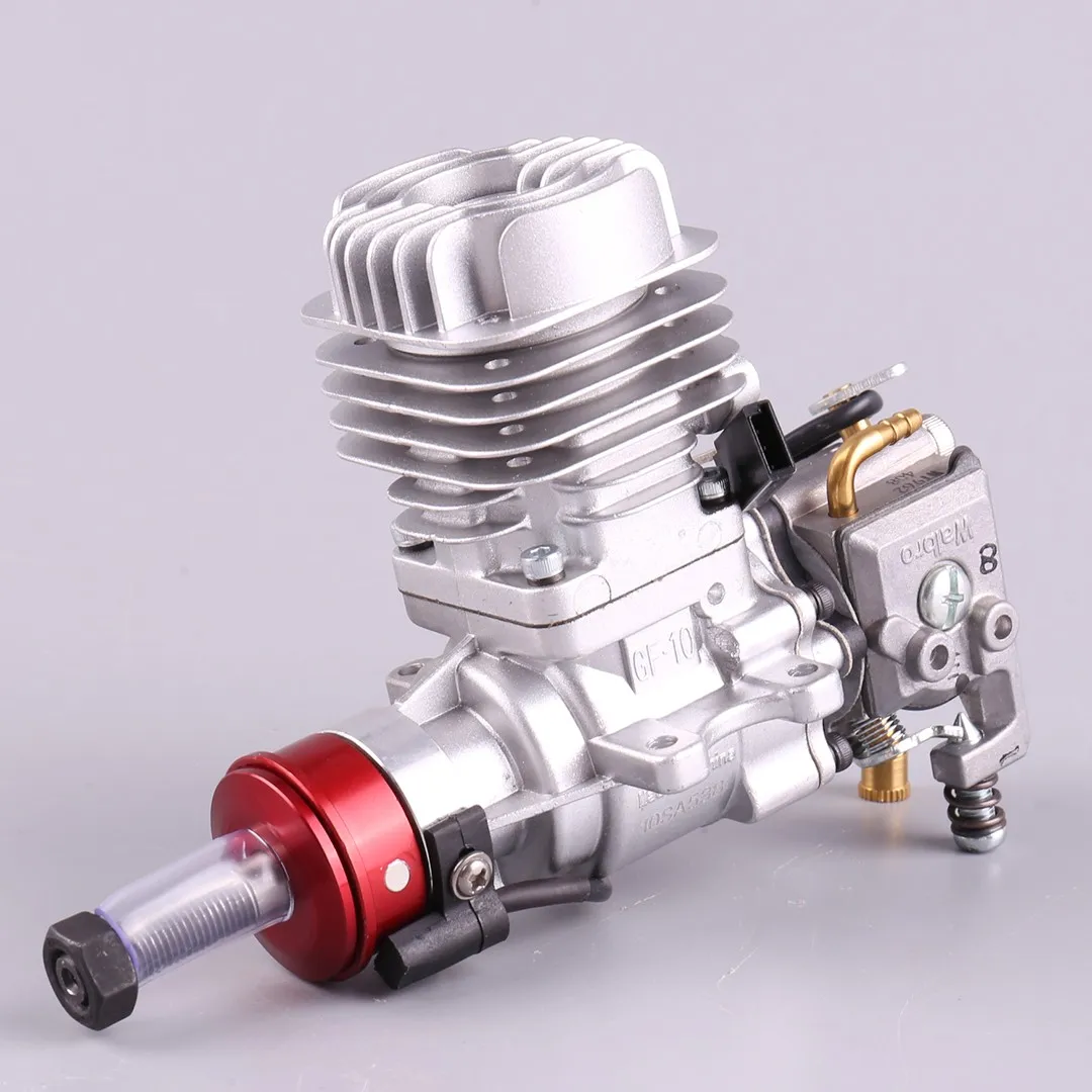 RCGF 10cc Aircraft Model Engine Metal RE Rear Engine with Carburetor Fixed-wing Model Aircraft Engine Model Electric Toys