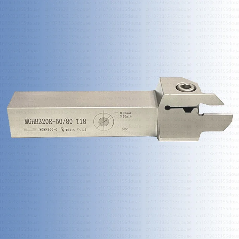 Imagem -02 - White Spring Steel End Face Lathe Tool Grooving Turning Cnc Mghh325r Mghh420 Mghh220r Mghh320r Mghh525r Mghh