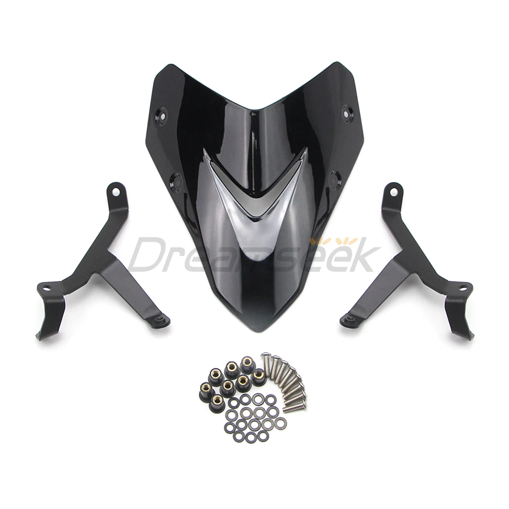 

Black Motorcycle Windshield Windscreen Bracket for Honda CB1000 Hornet SP 2025+ Fairing Wind Deflector Spoiler Protector Guard