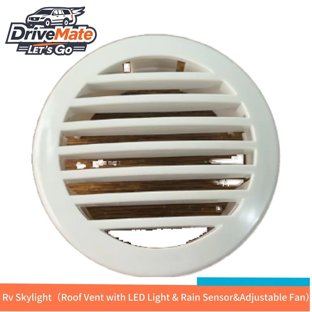 

Replacement Boat Parts 3" White Domed Blower Vent Grill Made of Plastic for the Yacht and Ship