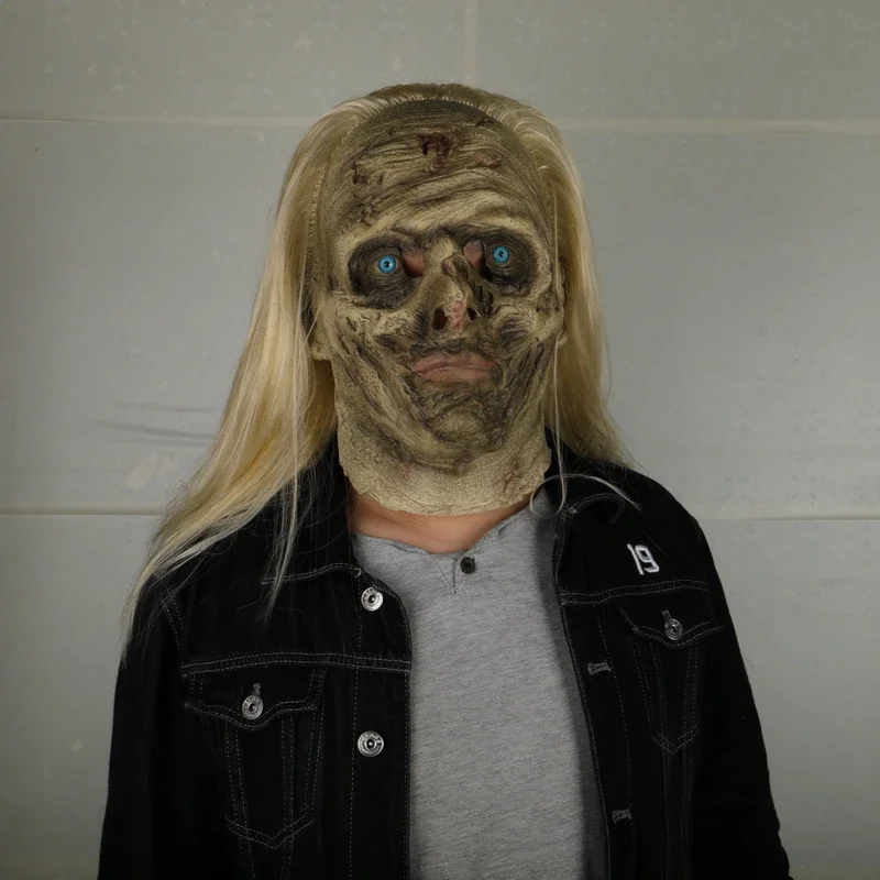 Zombie Masker The Walking Dead Alpha Whisper Dead Walkers Halloween Masker Latex Rekwisieten Nieuw Cosplay Eng Masker