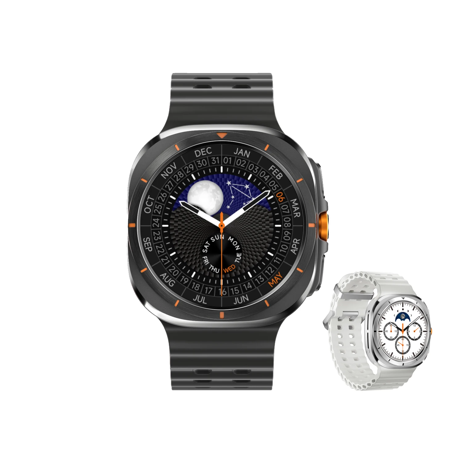 2026 HD8 Ultra Smart Watch 1.46inch Sport Health Monitoring Watch for Outdoor 5.4Bluetooth Call IP68 Waterproof Smartwatch Men