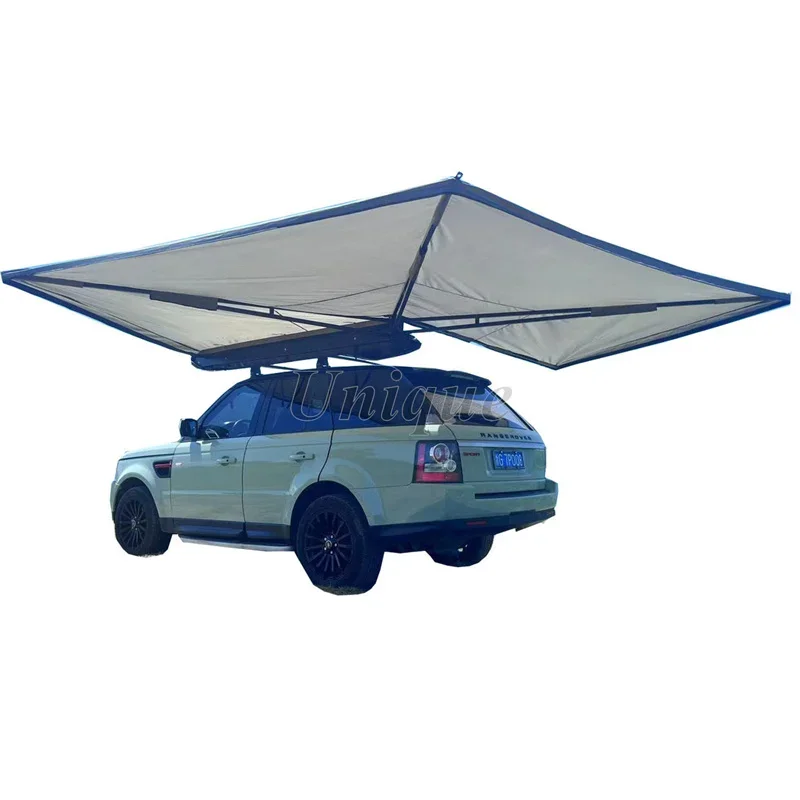 

Open Roof Side Shelter for Car, 270 Degree, Off Road, Fox Wing, Awning, 2m Rooftop Tents