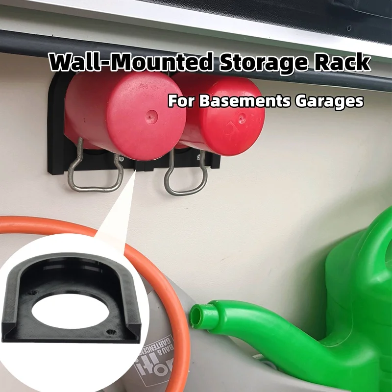 1PCS Gas Tank Cap Bracket Holder Wall-Mounted Storage Rack Motorhome Caravan Camper Gas Accessories For Basements Garages