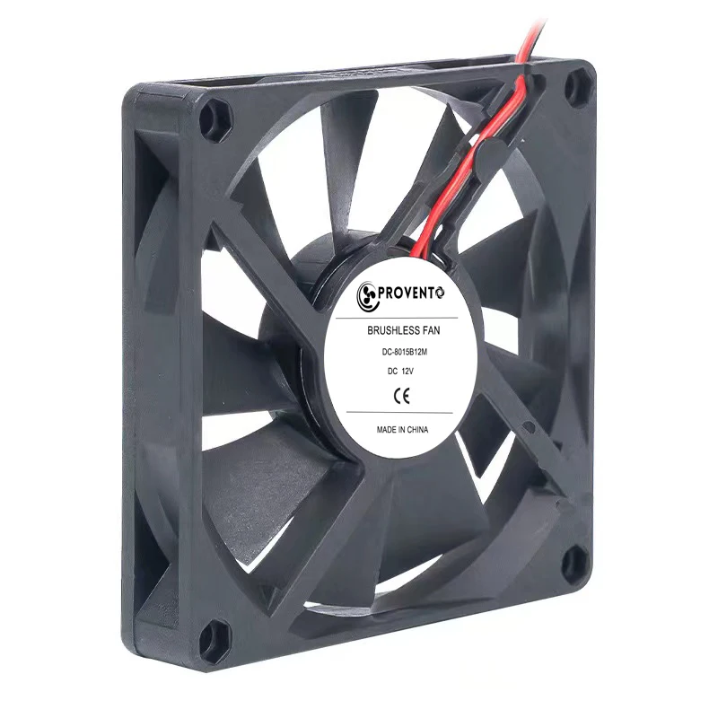 DC 5V/12V/24V 2500RPM 80MM 8CM 80X80X15MM Cooling Fan Sleeve&Ball Bearing Cooler Fans for PC Laptop Computer Case Industry