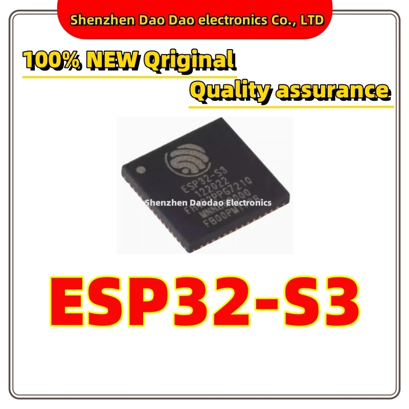 

ESP32-S3 ESP32-S3R2 QFN-56 Wi-Fi+ Bluetooth 5.0 2MB 32-bit MCU chip new original
