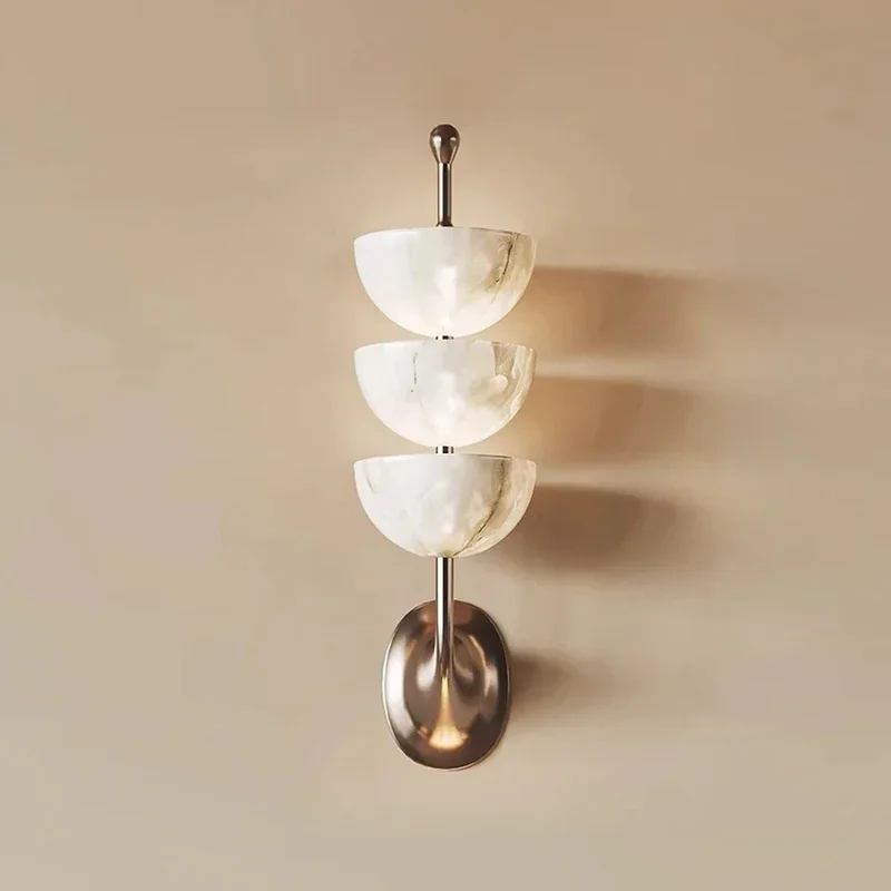 Modern French Luxury Wall Sconce LED Wall Lamp  for Bedroom Living Room Dining Room Hallway Cafe Home Decor Lighting Fixture