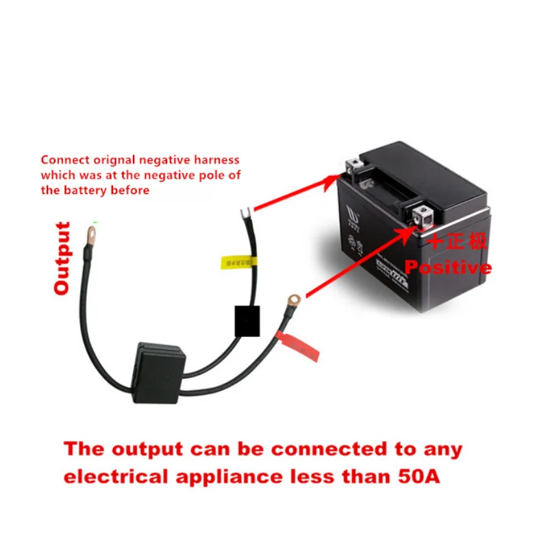 Universal Motorcycle Battery Disconnect Switch Isolator With Remote Control