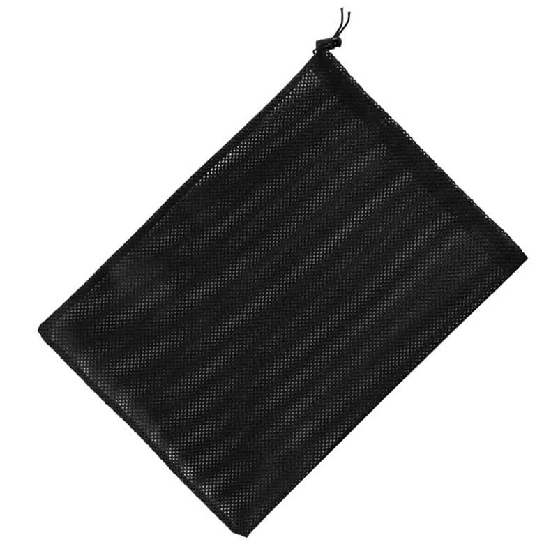 4 Piece Pump Barrier Bag Pond Pump Filter Netting Black Media Bag Pump Mesh Bag For Pond Biological