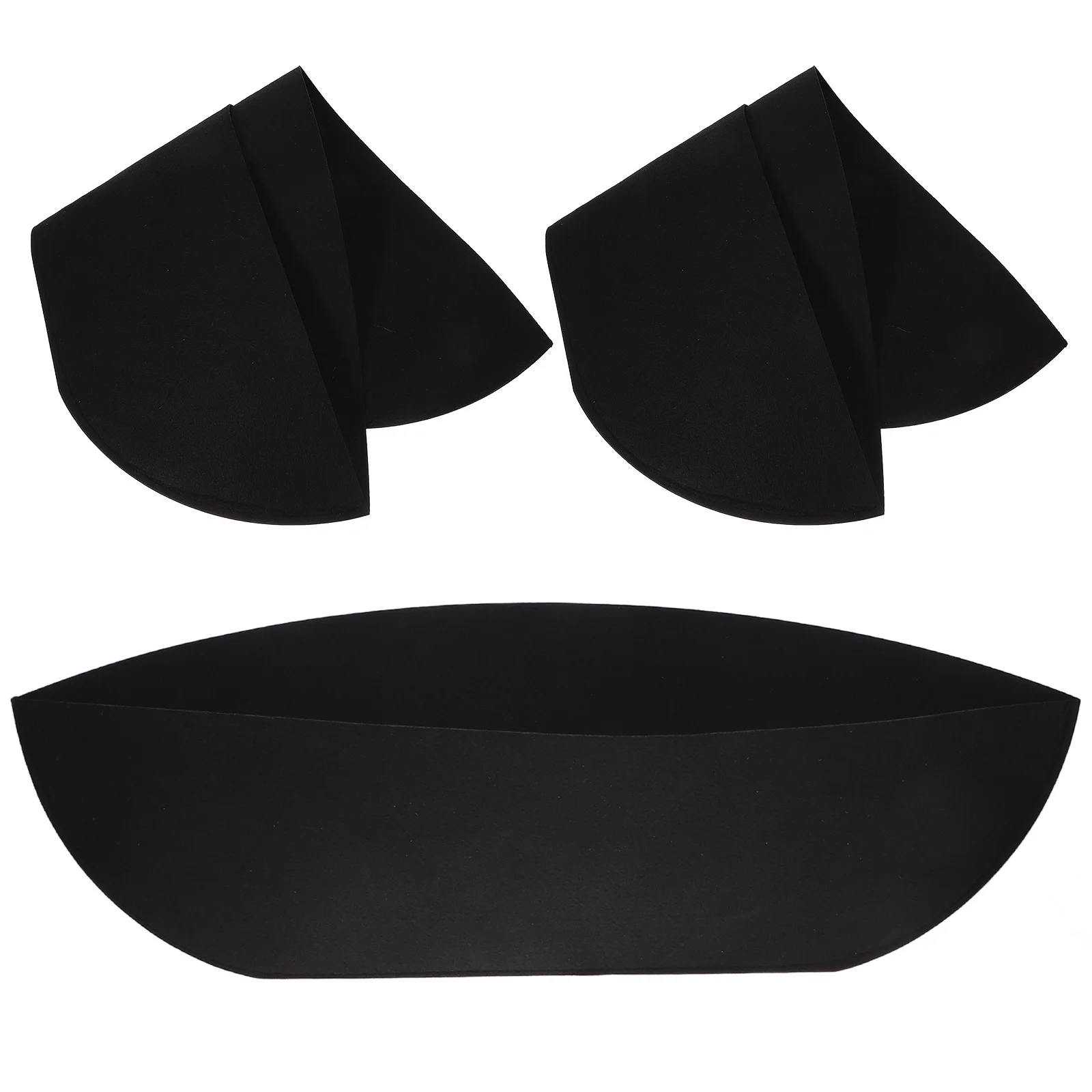 

3Pcs Plant Nursery Bonsai Pots Liner Non-Woven Fabric Easy Fasten Hanging Basket Liners Non-Woven Fabrics Liners for Planters