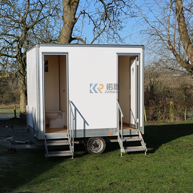 Rimorchio mobile per bagno mobile per WC portatile per viaggi/spot panoramico/esterno