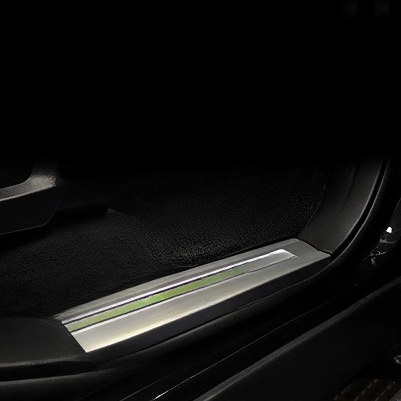 For Land Rover Range Rover Executive L405 Illuminated Door Sill Welcome Plate Footboard with Light Door Strip Modification