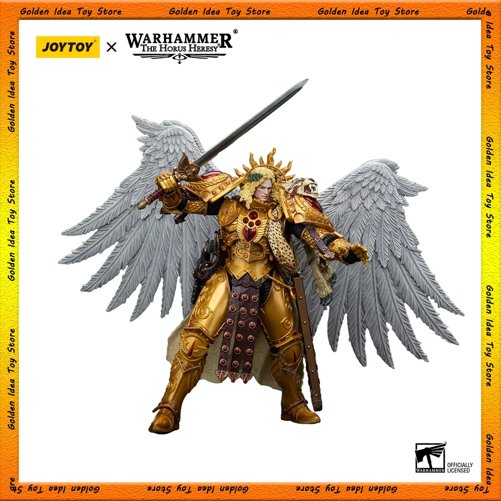 Original Joy Toy Warhammer 40k Blood Angels Figurine Sanguinius Action Figure Primarch of The 9th Legion Model Toy Decor Gift