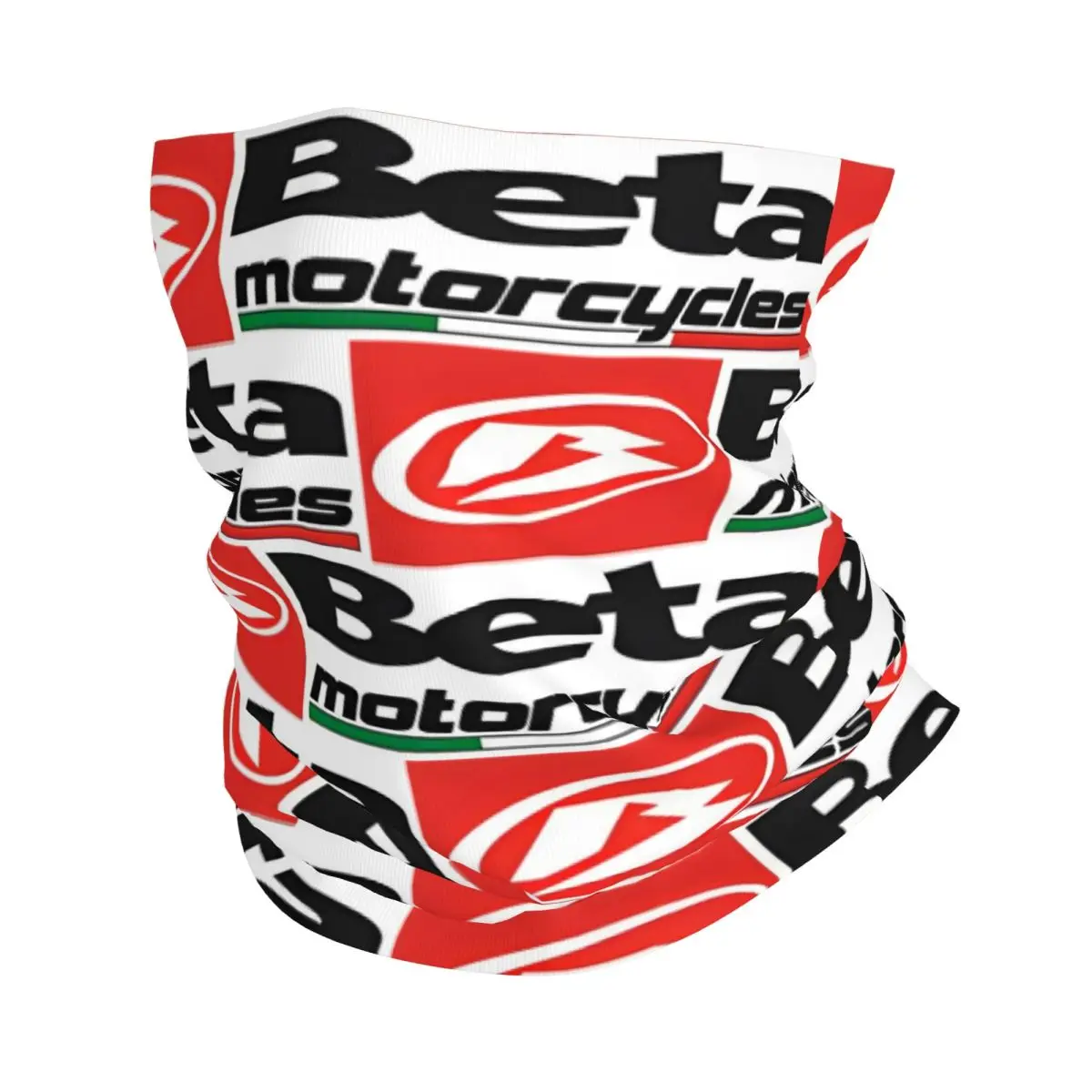 Beta Racing Motocross Motorcycle Logo Balaclava Running Travel Bicycle Mask Dustproof Soft Bike Face Masks Funny Scarf Bandana