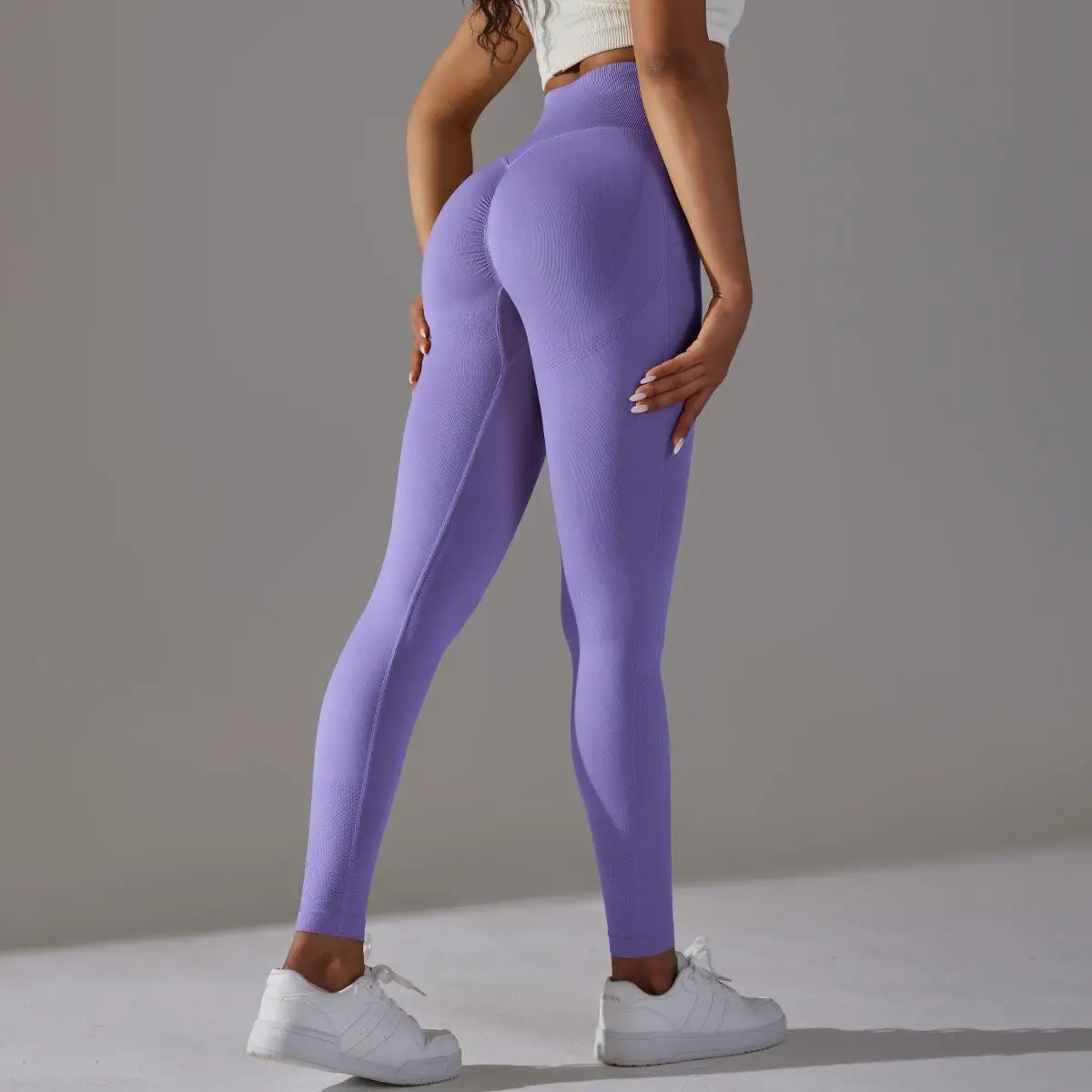 Calças de Yoga de Cintura Alta Feminina, Leggings Esportivas Push Up, Ginásio Atlético, Secagem Rápida, Apto Para Correr, Treino, Fitness, Corrida